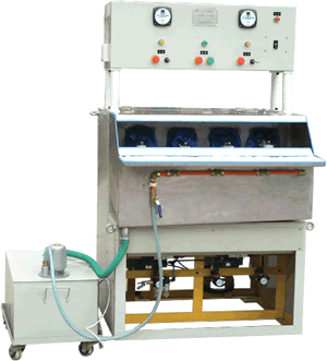 Four Spindles High-speed Lens Lapping Machine
